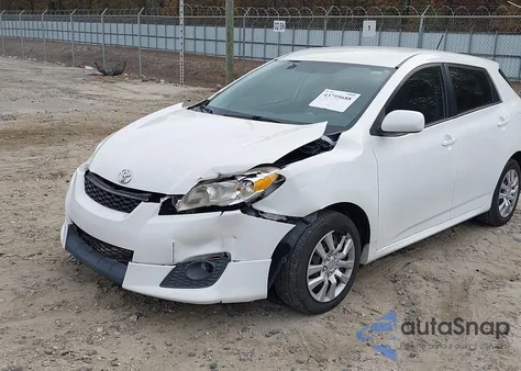 2010 Toyota Matrix из США, поврежденный, VIN 2T1KU4EE2AC524184